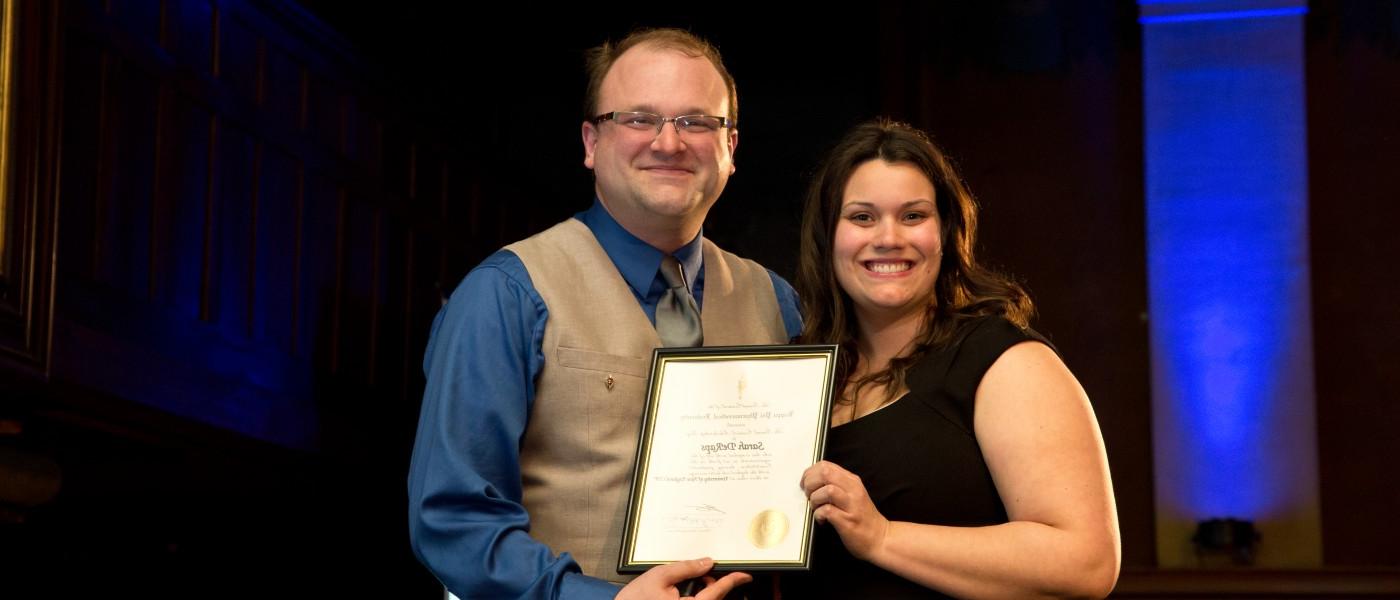 U N E College of Pharmacy Awards Ceremony with Matthew Lacroix
