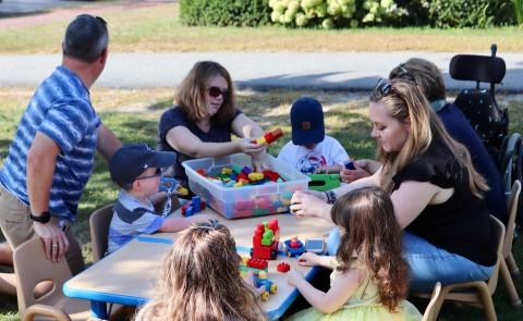 参加今年LEND野餐活动的家长和孩子人数创历史新高